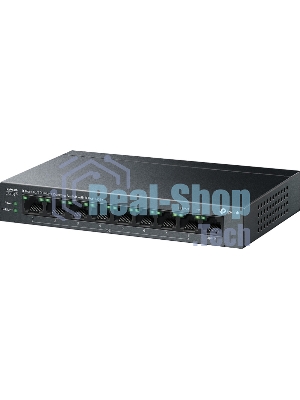 Коммутатор настольный TP-Link LS109P с 9 портами 10/100 Мбит/с (8 портов PoE+)