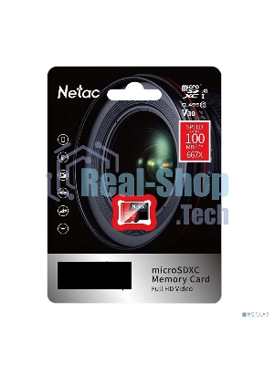 Флеш карта MicroSD card Netac P500 Extreme Pro 128Gb, retail version w/o SD adapter
