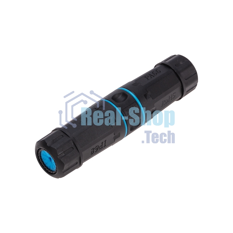 Индустриальный проходной адаптер уличный, RJ-45(8P8C), FTP, CAT 6, IP68 Rexant