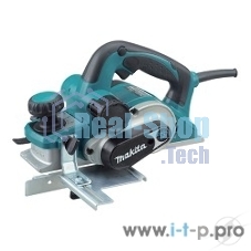 Рубанок Makita KP0810C Рубанок,1050Вт,12000об\м,ширина-82мм,глуб-4мм,3.2кг,кор,парал упор