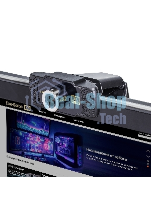 Веб-камера ExeGate BusinessPro C922 2K 2560x1440, 30 кадр/с, USB Type-A, микрофон (шумоподавление), универсальное крепление