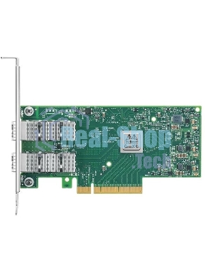 Сетевая карта ConnectX-4 Lx EN network interface card, 25GbE dual-port SFP28, PCIe3.0 x8, tall bracket, SR-IOV, TCP/UDP, MPLS, VxLAN, NVGRE, GENEVE, iSER, NFS RDMA, SMB Direct, ROHS R6