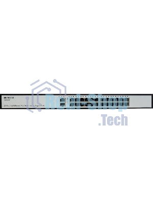 Коммутатор неуправляемый PoE ORIGO OS1226P/285W/A1A 24x100Base-TX PoE+, 2x1000Base-T, PoE-бюджет 285 Вт, корпус металл