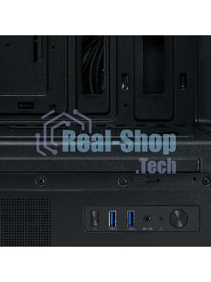 Компьютерный корпус HSPD M510, Mesh Mid Tower, черный, TG, 0.5 SPCC, 4x120мм ARGB ATX, mATX, mITX 180/280/160мм 1x2.5