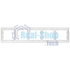 Systeme Electric Glossa Алюминий Рамка 5-ая, горизонтальная
