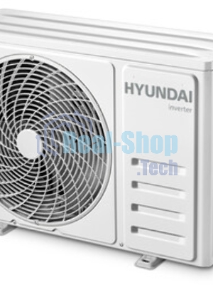 Кондиционер сплит-система Hyundai HAC-24i/T-PRO инвертор, 24000 BTU, 70 м², 31/47 дБ, охлаждение, обогрев, осушение, белый