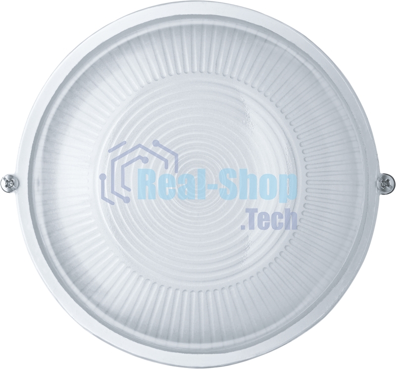 Светильник Navigator ЛОН NBL-R1-60-E27/WH 1х60Вт E27 IP54 (аналог НПБ 1301 бел. круг 60Вт)