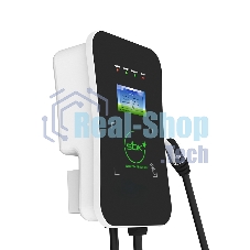 Зарядная станция S'OK Green Energy M3W Series Wallbox EV Charger SM3W10732542-5wf, 1-phase, 7kw (32a/220v), ocpp 1.6j, rfid, wifi, lan, ip54, кабель 5м