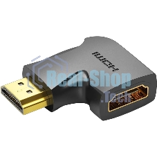 Адаптер-переходник Vention HDMI v2.0 19M/19F угол 270