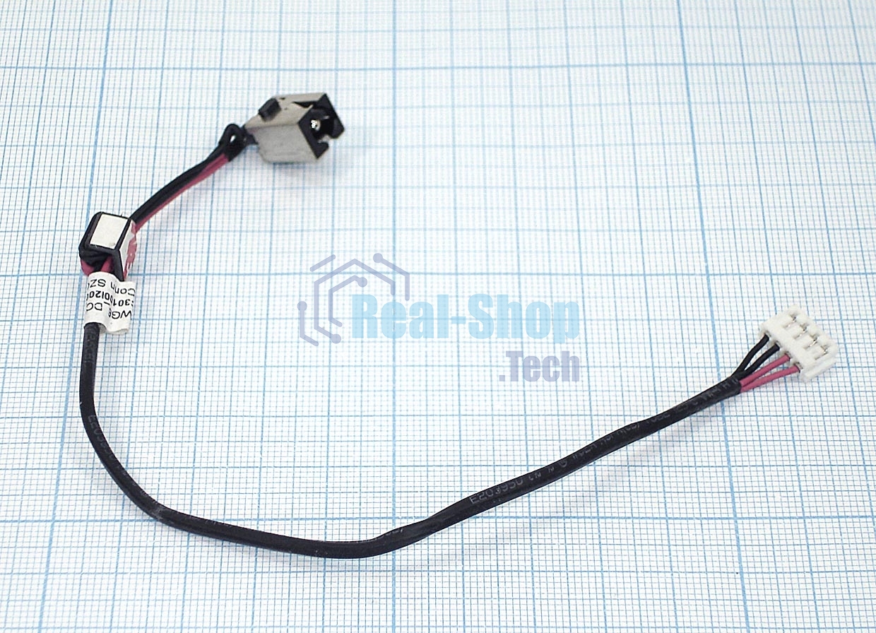 Разъем для ноутбука Toshiba C855 C855D C855D C850 L850 L850D L855 L855D c кабелем