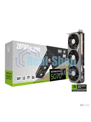 Видеокарта Zotac PCI-E 4.0 RTX 5070 Ti SOLID SFF OC NVIDIA GeForce RTX 5070TI 16Gb 256bit GDDR7 2482/28000 HDMIx1 DPx3 HDCP Ret