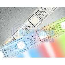 Светодиодная лента Ambrella light GS2302 5050 60Led/ 14.4W m/ 12V IP65 RGB/ 5000*10*2.87mm (4 конт.)