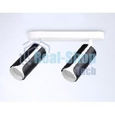 Светильник Ambrella light TN51598/2 BK/WH черный/белый GU10/2 260*60*195
