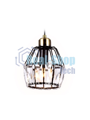 Светильник Ambrella light TR5875 DCF/SB темный кофе/бронза E14 max 40W D150*650