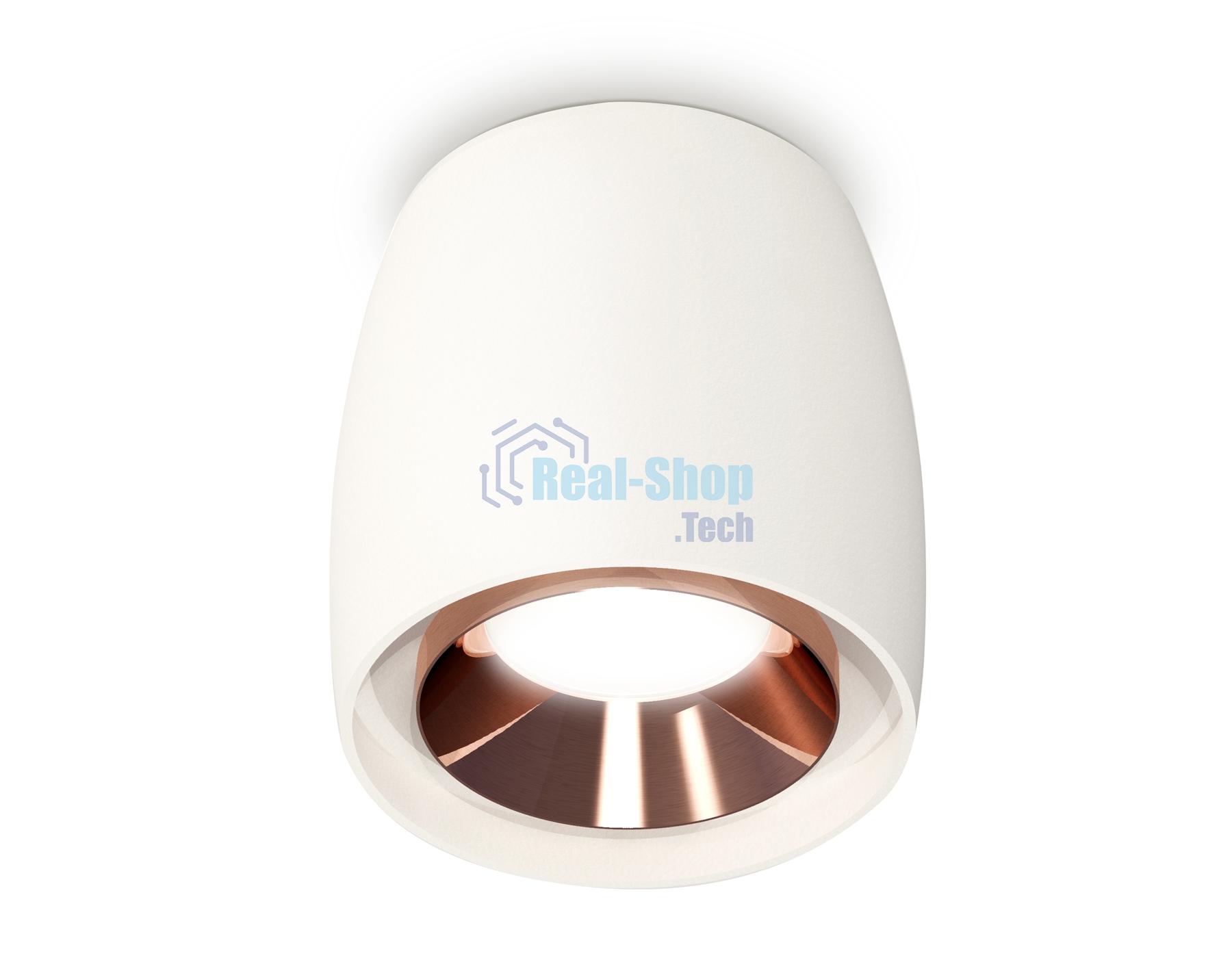 Светильник Ambrella Light XS1141005 SWH/PPG белый песок/золото розовое полированное MR16 GU5.3 (C1141, N7035)