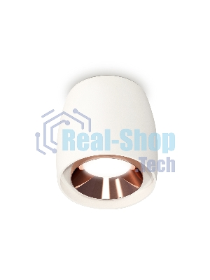 Светильник Ambrella Light XS1141005 SWH/PPG белый песок/золото розовое полированное MR16 GU5.3 (C1141, N7035)