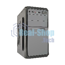 Компьютерный корпус ExeGate EX284026RUS Minitower BA-202 Black, mATX, AA350, 80мм, 2хUSB, Audio