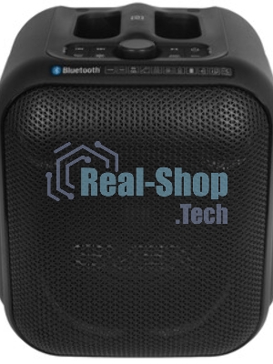 Портативная колонка SVEN PS-880, черный, 1.0, 110 Вт (RMS), Bluetooth, FM, USB, microSD, LED-дисплей, аккумулятор