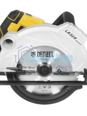 Пила циркулярная Denzel CS-210 1800 Вт 210 мм 27305