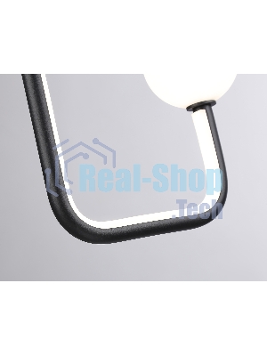 Светильник Ambrella light FL66363 BK черный 19W 4200K 190*80*1000