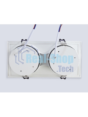 Светильник Ambrella light TN6659/2 WH белый IP44 GX53/2 220*110*48