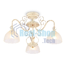 Светильник Ambrella light TR3055/3 BG/GD/FR бежевый/золото/белый матовый E27/3 max 40W D600*380