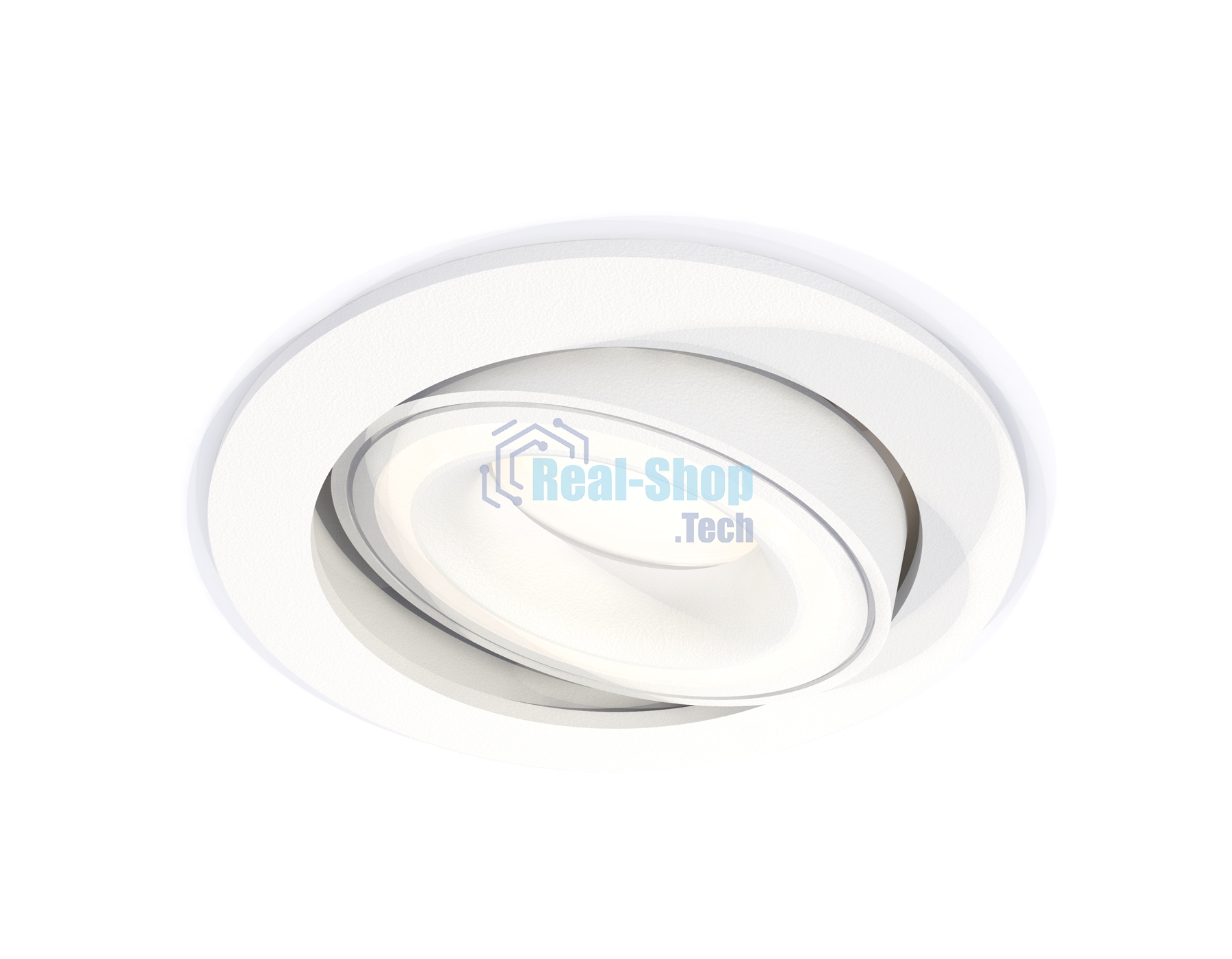 Комплект встраиваемого поворотного светильника Ambrella light XC7651080 SWH/FR белый песок/белый матовый MR16 GU5.3 (C7651, N7110)