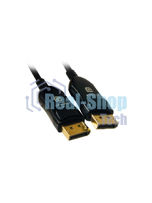 Кабель аудио-видео Digma 1.4v AOC DisplayPort (m)/DisplayPort (m) 10м. позолоченные контакты черный (BHP DP 1.4-10)