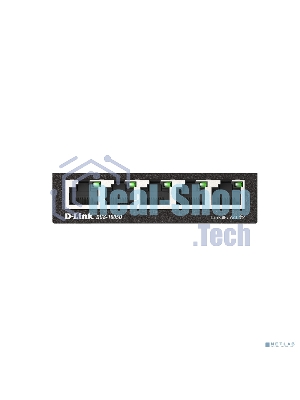 Коммутатор D-Link DGS-1005D, 5×1 Гбит/с, неуправляемый