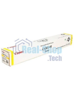 Картридж лазерный Canon C-EXV45 Y для iR ADV C7260i/C7270i/C7280i . Жёлтый.