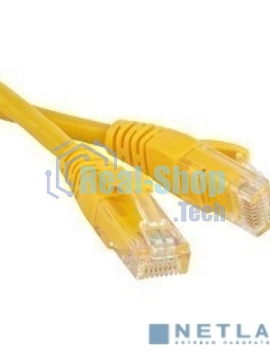 Патч-корд Hyperline PC-LPM-UTP-RJ45-RJ45-C6-2M-LSZH-YL Патч-корд U/UTP, Cat.6, LSZH, 2 м, желтый