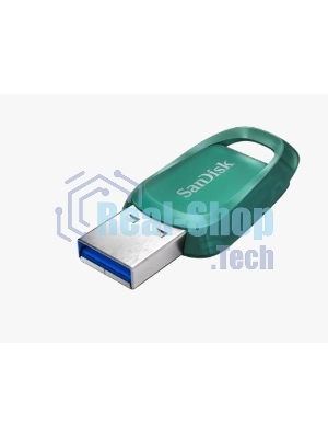 Флешка USB 256 Gb SanDisk CZ96 Ultra Eco, USB 3.2 зеленый