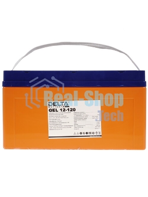 Аккумуляторная батарея Delta GEL 12-120 напряжение 12В, емкость 120А·ч (406х172х228мм)