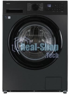 Стиральная машина Samsung WW90DG5U34ABLP черный, загрузка фронтальная 9 кг, 1400 об/мин., класс: A