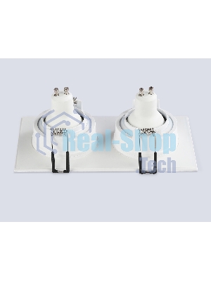 Светильник Ambrella light TN1145/2 WH белый IP44 GU5.3/2 180*95*38