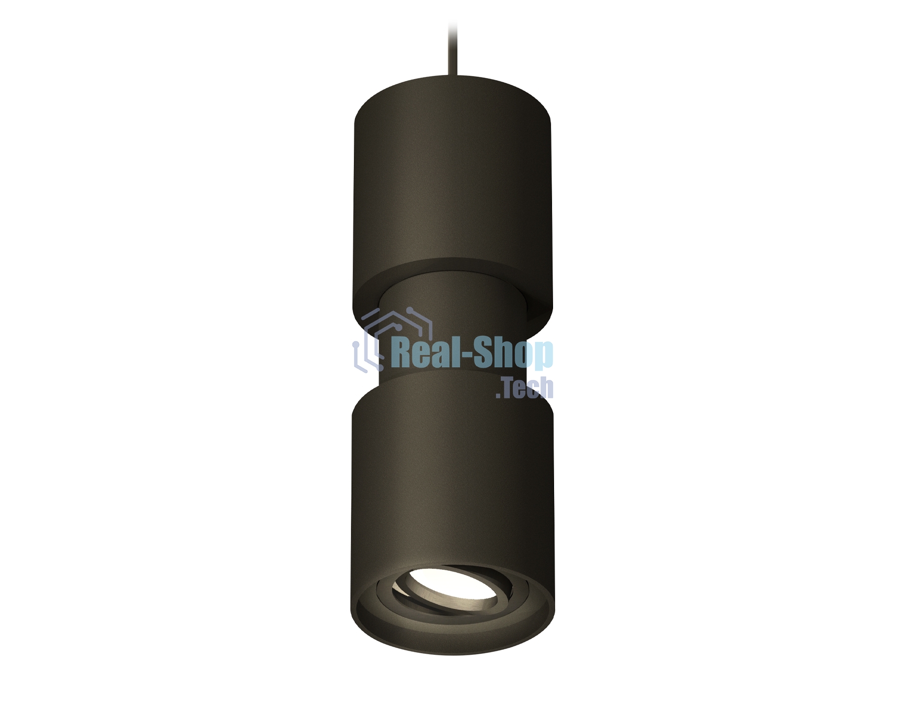 Светильник Ambrella Light XP7723030 SBK/PBK черный песок/черный полированный MR16 GU5.3