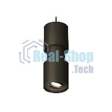 Светильник Ambrella Light XP7723030 SBK/PBK черный песок/черный полированный MR16 GU5.3