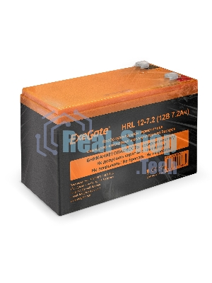 Батарея для ИБП ExeGate EX285658RUS HRL 12-7.2 (12V 7.2Ah, 1227W, клеммы F2)