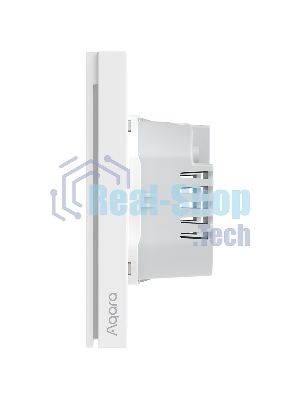 Выключатель умный Aqara Smart wall switch H1 ((with neutral, single rocker) WS-EUK03