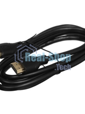 Кабель а/в GoPower Длина 1.5 м Разъемы HDMI (m)-HDMI (m) черный 00-00029041