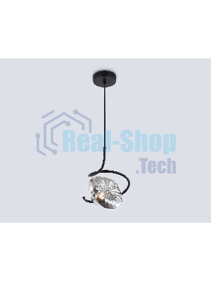 Светильник Ambrella light LH15001 BK/SM черный/дымчатый G9 max 40W D190*1400
