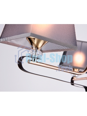 Светильник Ambrella light TR4614/3 CF/FGD кофе/золото E27/3 max 40W D640*800