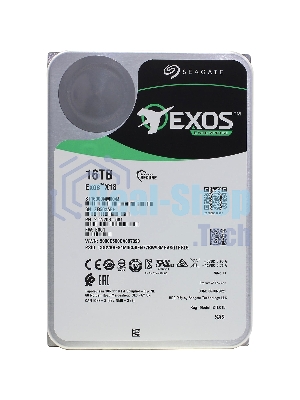 Жесткий диск Seagate HDD Server Exos X18 HDD 512E/4KN (3.5'/16Tb/SAS 12Gb/s/7200rpm)
