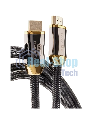 Кабель HDMI 19M/M,ver. 2.1, 8K@60 Hz 3m метал разъемы, нейлоновая оплетка Telecom TCG300-3M