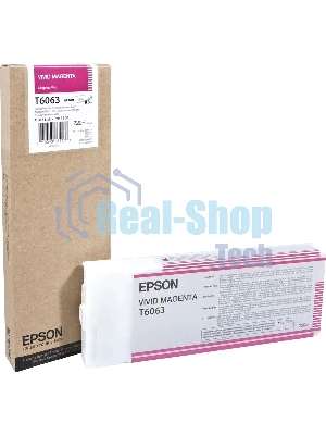 Картридж струйный Epson C13T606300 яркопурпурный для Stylus Pro 4880