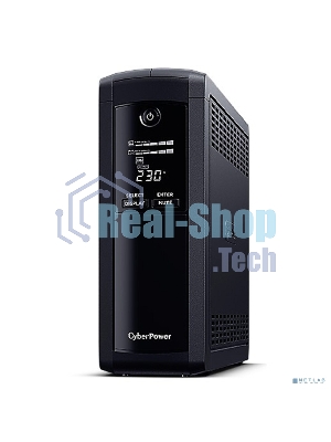 Источник бесперебойного питания UPS CyberPower VP1200ELCD Line-Interactive 1200VA/720W USB/RS-232/RJ11/45 (4 + 1 EURO)