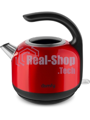Чайник электрический Domfy DSB-EK304 1.7л. 2200Вт черный (корпус: стекло)