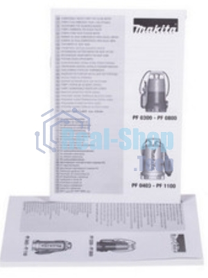 Дренажный насос Makita PF0300