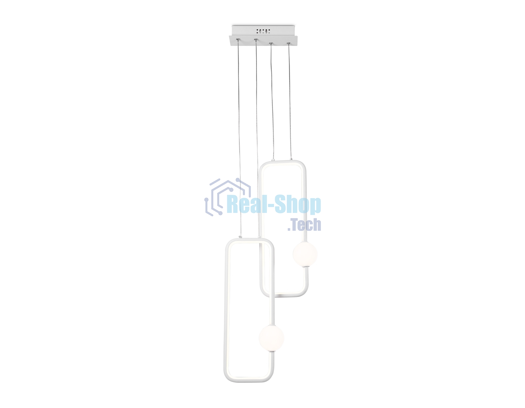 Светильник Ambrella light FL66365/2 WH белый 38W 4200K 300*80*1200