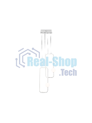 Светильник Ambrella light FL66365/2 WH белый 38W 4200K 300*80*1200